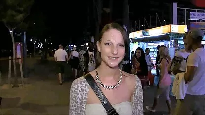 Agente pornô afundado no vídeo caseiro pono ar fresco